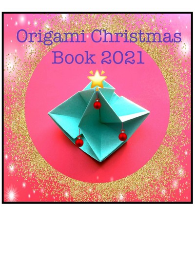 Cover of Christmas Origami Book 2021