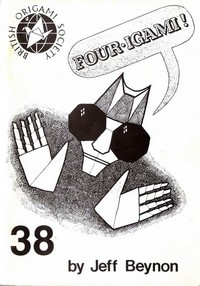 Cover of Fourigami - BOS booklet 38 by Jeff Beynon