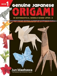 Genuine Japanese Origami Book 1 by Jun Maekawa Book Review  Gilad39;s 