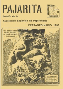 Pajarita Extra 1992 book cover