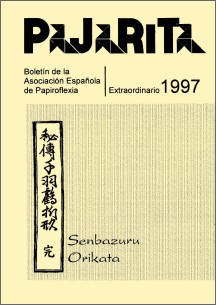 Pajarita Extra 1997 - Senbazuru Orikata book cover