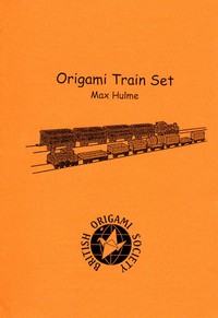 Cover of Origami Train Set by Max Hulme
