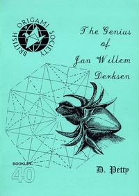 Cover of The Genius of Jan Willem Derksen - BOS Booklet 40 by David Petty