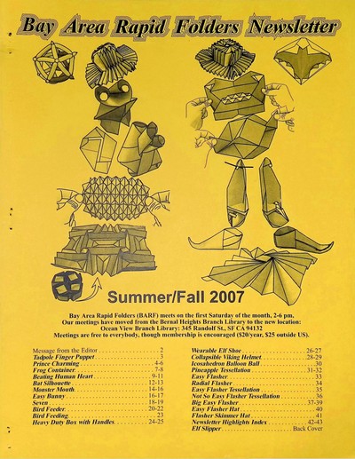 BARF 2007 Summer/Fall book cover