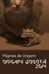 Cover of Bogota Origami Convention 2014