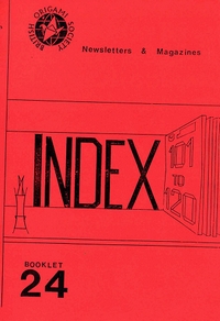 Cover of Index 101 to 120 - BOS Booklet 24 by John Cunliffe