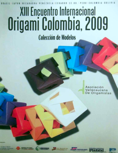 Colombian Origami Convention 2009 book cover