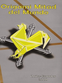 Cover of Ecuador Origami Convention 2008