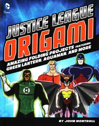 Justice League Origami book cover