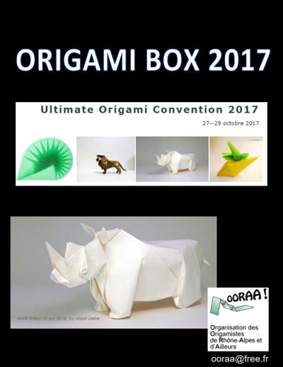 Cover of Ooraa OrigamiBox 2017 - Ultimate Origami Convention