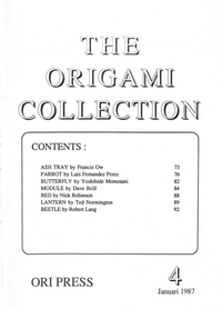 Cover of The Origami Collection 4