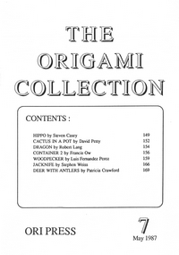 The Origami Collection 7 book cover