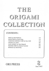 Cover of The Origami Collection 8