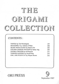 Cover of The Origami Collection 9
