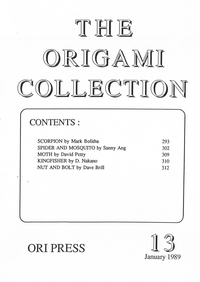 The Origami Collection 13 book cover
