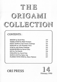 Cover of The Origami Collection 14