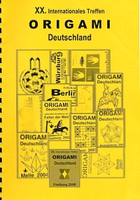 Origami Deutschland 2008 book cover
