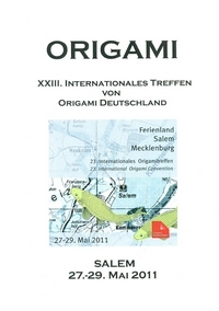 Origami Deutschland 2011 book cover