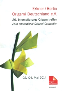 Origami Deutschland 2014 book cover