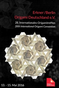 Origami Deutschland 2016 book cover