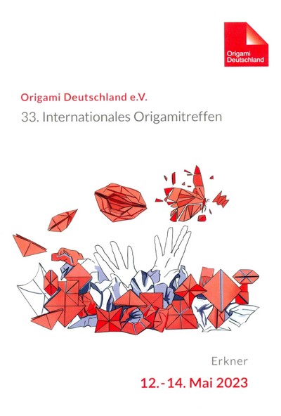 Origami Deutschland 2023 book cover