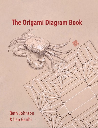 Cover of The Origami Diagram Book by Beth Johnson and Ilan Garibi