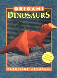 Cover of Origami Dinosaurs by Yoshihide Momotani