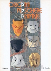 Origami Maschere Animate book cover