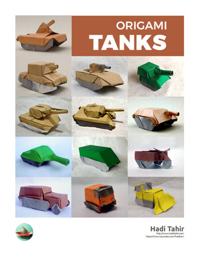 Cover of Origami Tanks by Hadi Tahir
