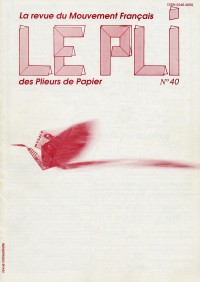 Cover of Le Pli 40
