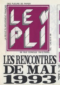 Cover of Le Pli 53
