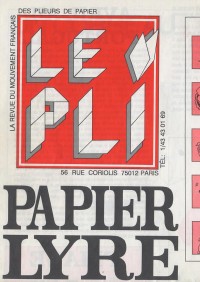 Cover of Le Pli 54