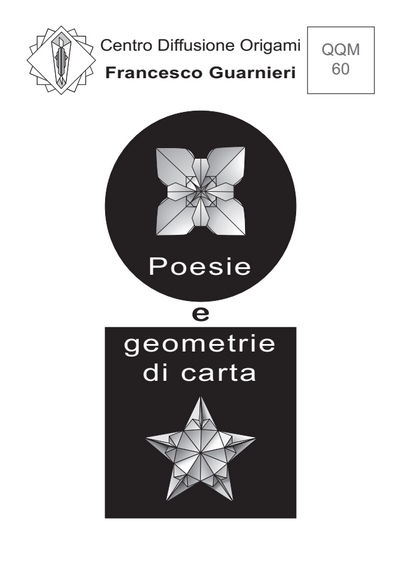 Poesie e Geometria di Carta - Poems and Paper Geometry - QQM 60 book cover
