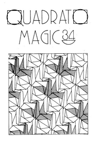 Cover of Quadrato Magico Magazine 34