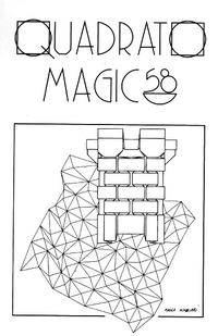 Cover of Quadrato Magico Magazine 58