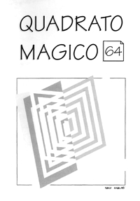 Quadrato Magico Magazine 64 book cover