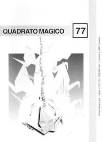 Cover of Quadrato Magico Magazine 77