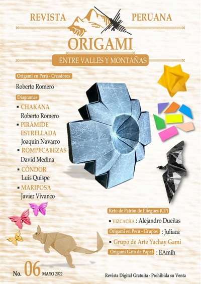 Cover of Revista Peruana Origami 6
