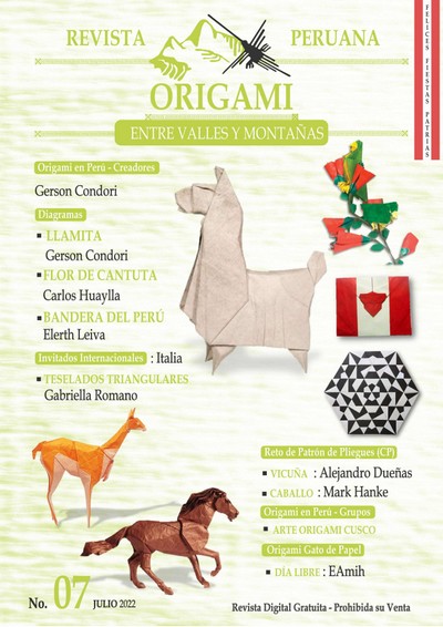 Revista Peruana Origami 7 book cover