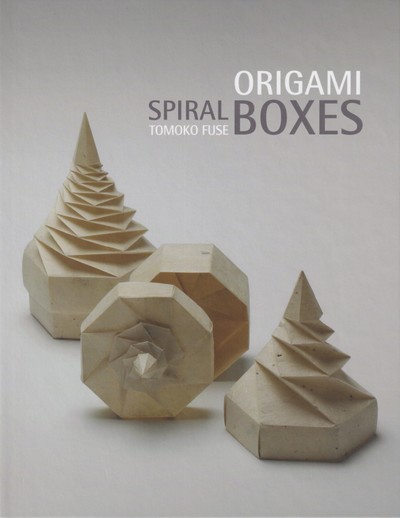 Origami Spiral Boxes book cover