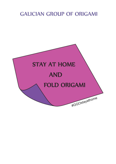 Cover of Stay at Home and Fold Origami - Galician Group of Origami
