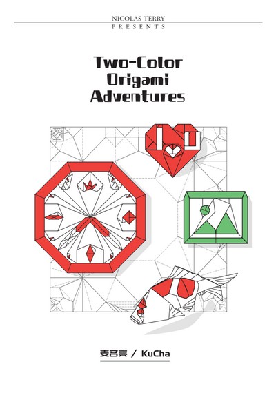 Cover of Two-Color Origami Adventures by KuCha (Mai Mingliang)