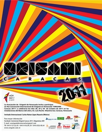 Cover of Venezuela Origami Convention 2011