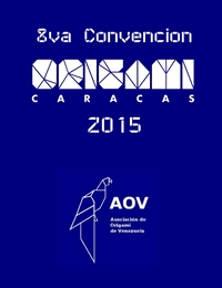 Cover of Venezuela Origami Convention 2015