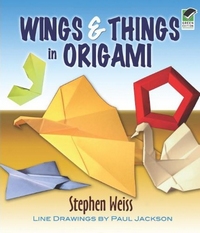 Wings and things in Origami book cover
