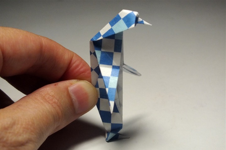 Origami Penguin by Eric Bird on giladorigami.com