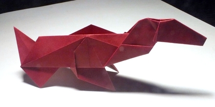 Origami Dachshund by Paul Castles on giladorigami.com