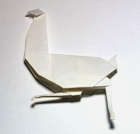 Origami Goose by Alice Gray on giladorigami.com