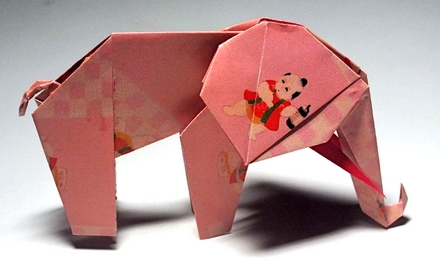 Origami Elephant by Alice Gray on giladorigami.com