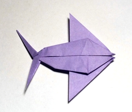 Origami Angelfish by Robert Harbin on giladorigami.com